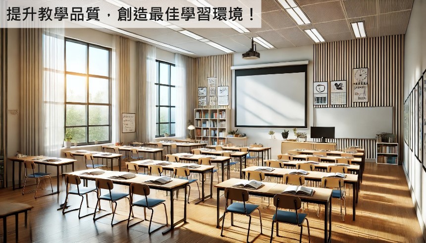 提升教學品質,創造最佳學習環境 