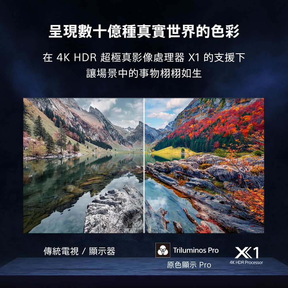 SONY 索尼 BRAVIA 3 43型 X1 4K HDR