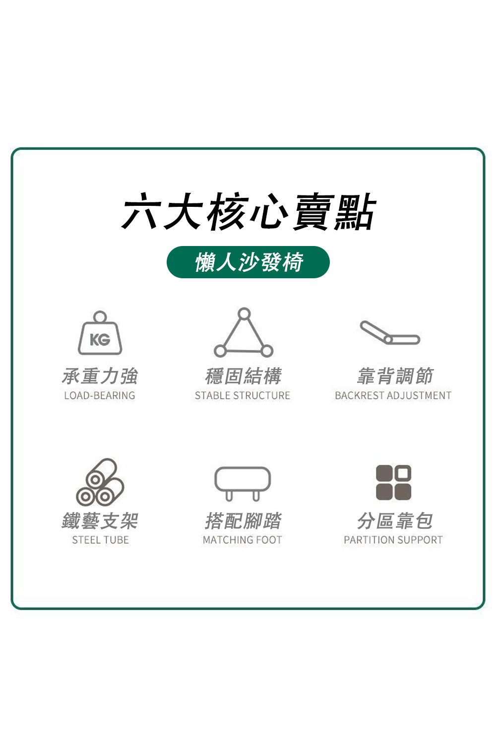 LADUTA 拉布塔 多功能折疊躺椅/辦公室午休床(折疊床/