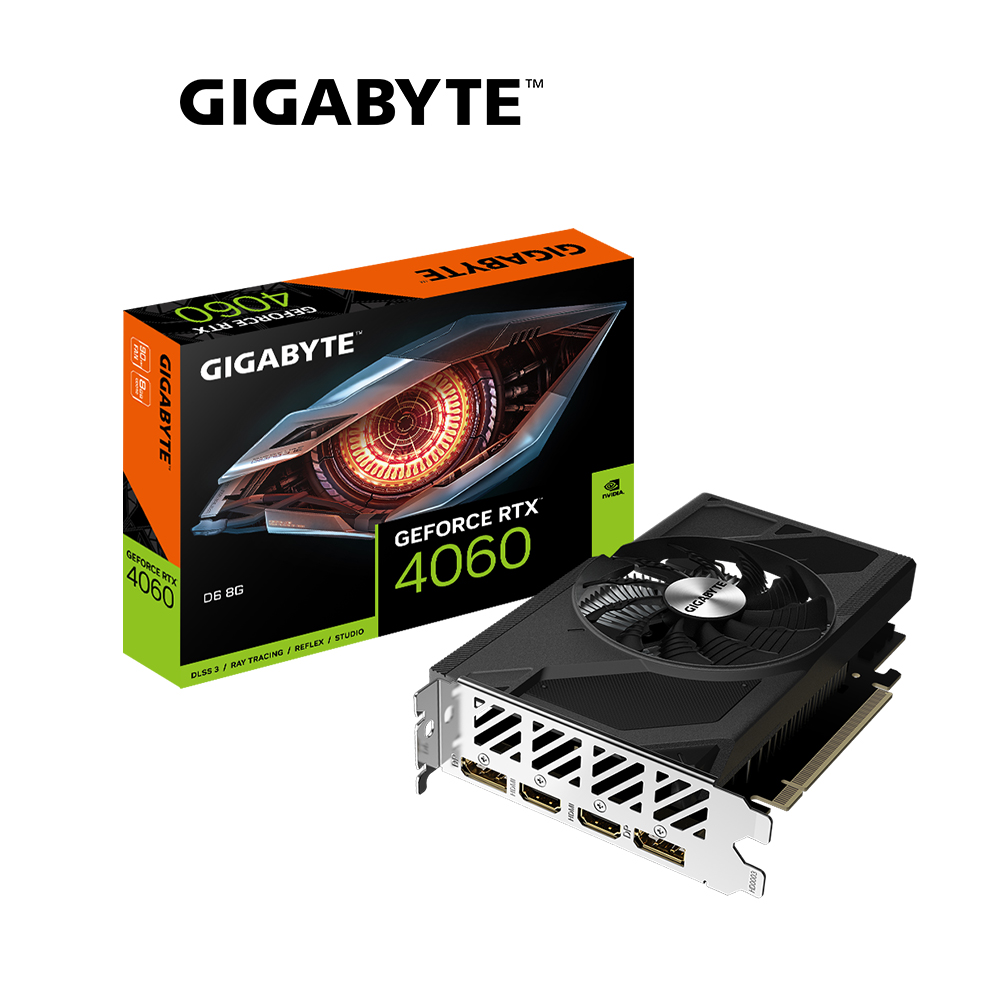 GIGABYTE 技嘉 RTX4060 D6 8G 顯示卡+