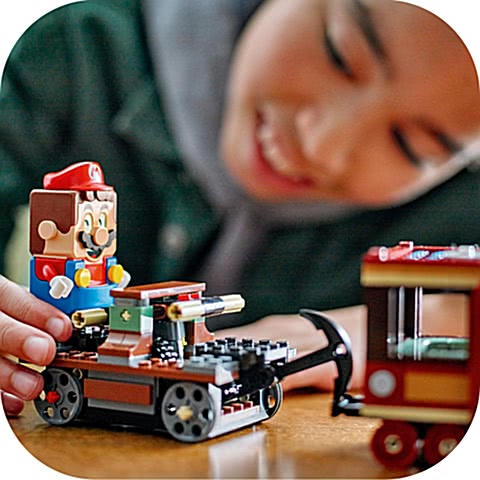 LEGO 樂高 積木 超級瑪利歐 庫巴特快列車 71437(