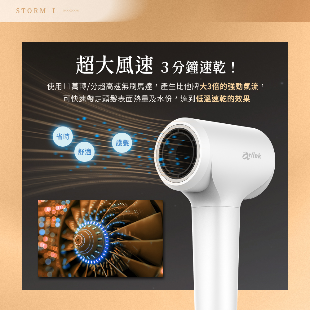 ä½¿ç¨11è¬è½åè¶é«éç¡å·é¦¬é,ç¢çæ¯ä»çå¤§3åçå¼·åæ°£æµ,