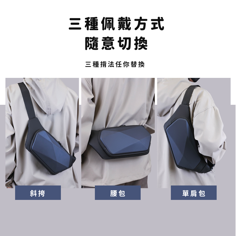三種揹法任你替換