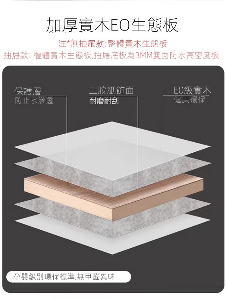 歐德沐 實木簡約電視櫃 120*30*50cm 北歐風 加寬