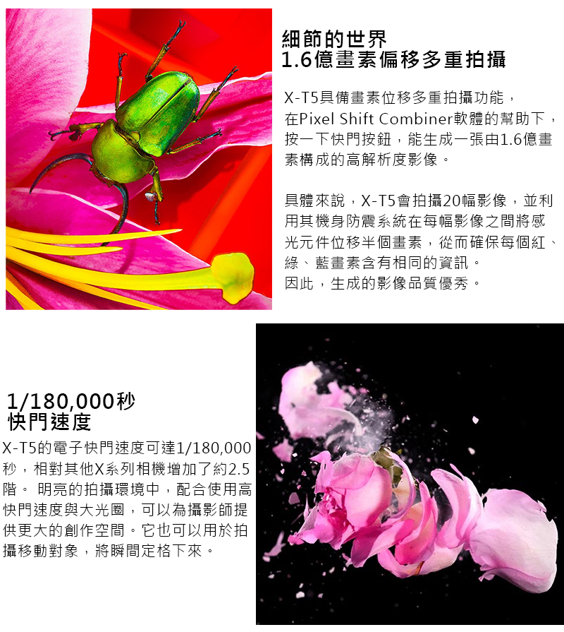 在Pixel Shift Combiner軟體的幫助下,