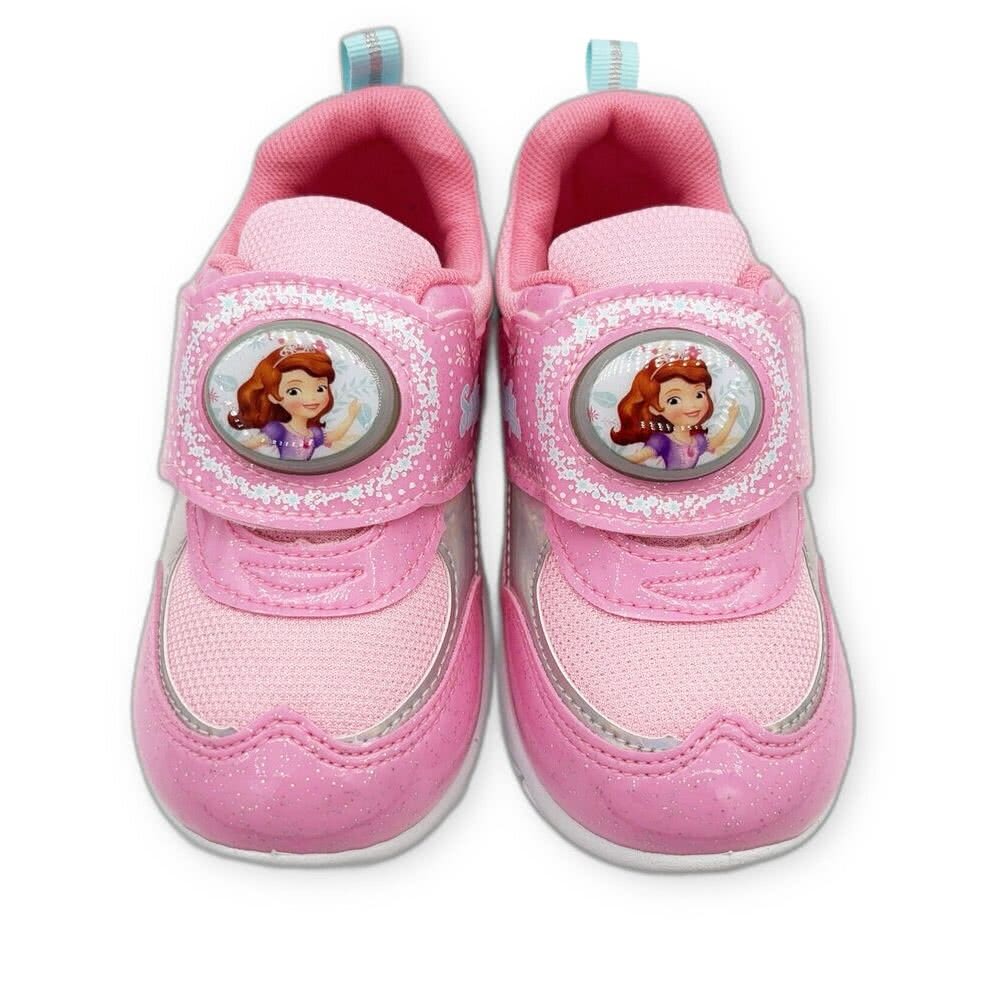 Disney 迪士尼 蘇菲亞公主電燈鞋(運動鞋 迪士尼 中大