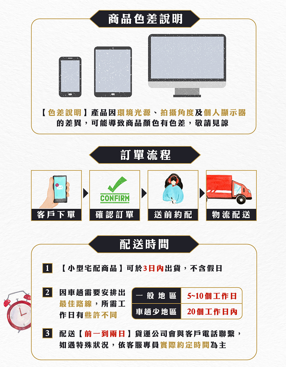 Hampton 漢汀堡 妮可深色板大圓几(圓几/茶几/邊桌/