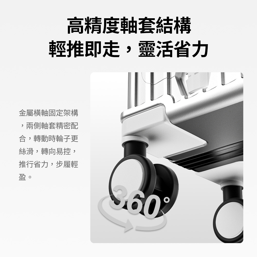 輕推即走,靈活省力