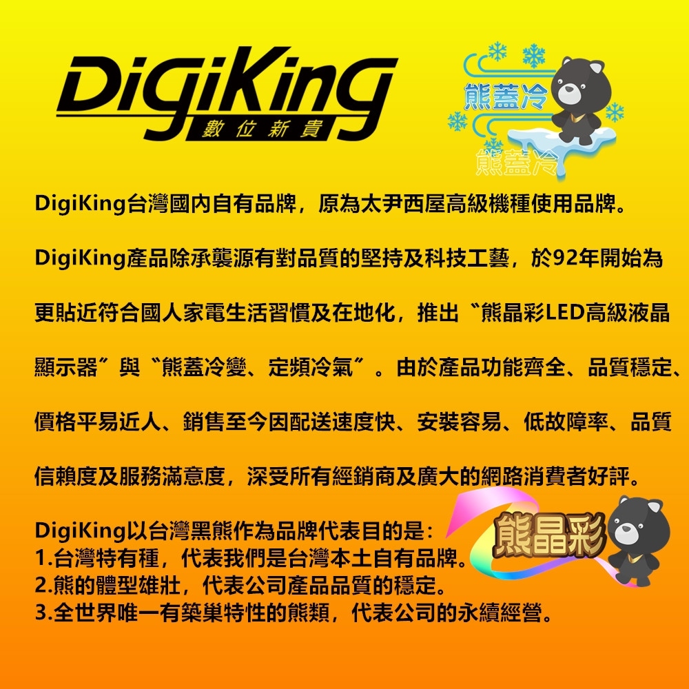 DigiKing 數位新貴 兩台轟霸重低音系列IPS新美學無