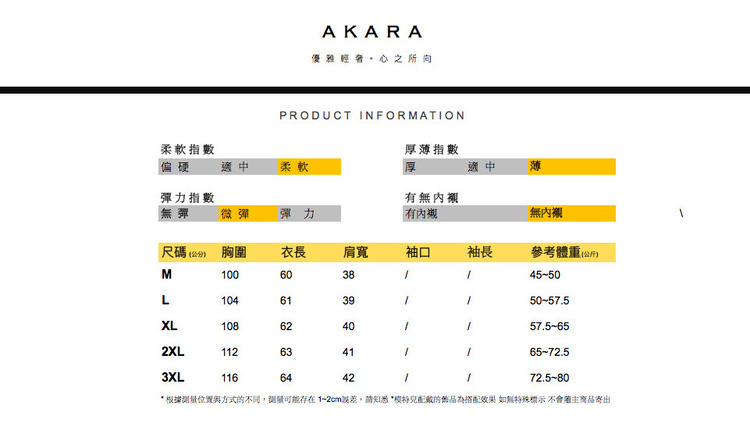 根據测量位置與方式的不同,則量可能存在12cm誤差,請知悉模特兒配戴的舞品為搭配效果 如無特殊標示不會題主商品寄出
