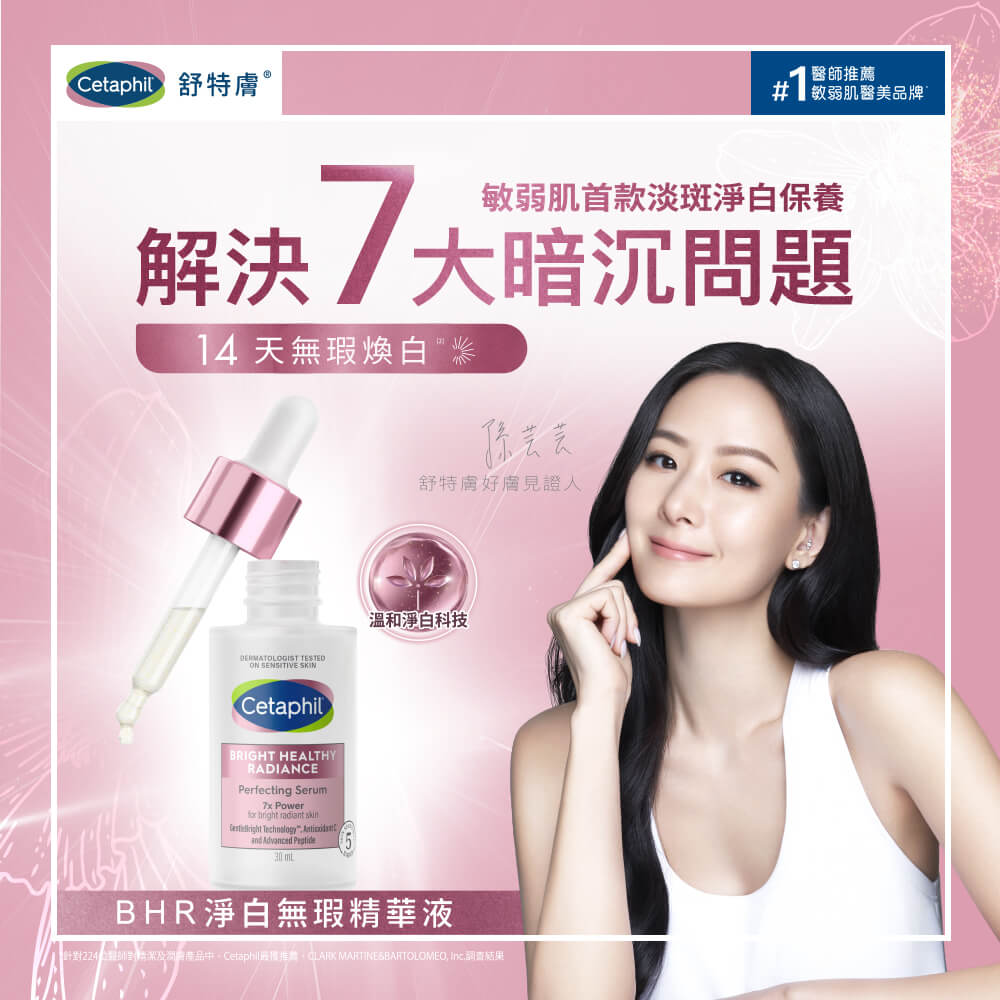 計對224 企業及洲區產品中,Cetaphil廠推薦,CLAHK MARTINESBARTOLOMEO INe調查結果