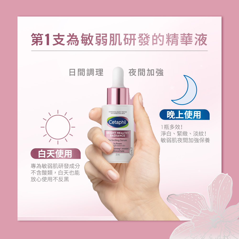 第1支為敏弱肌研發的精華液