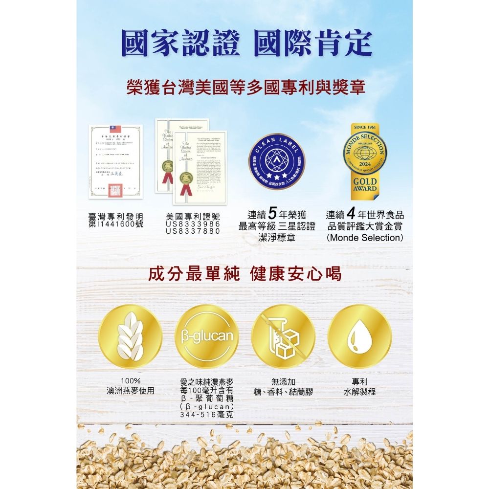 榮獲台灣美國等多國專利與獎章