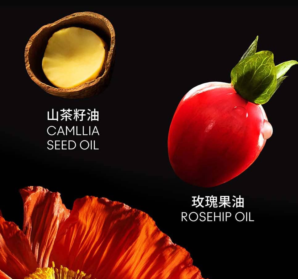 山茶籽油 玫瑰果油 