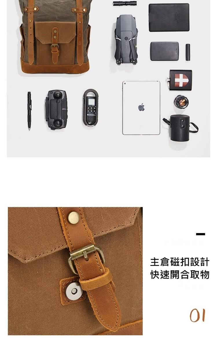主倉磁扣設計 快速開合取物 