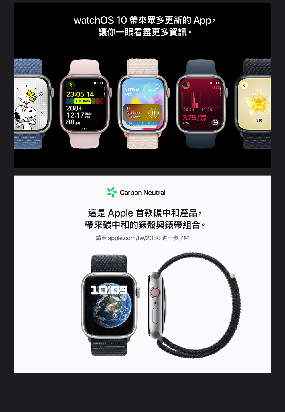 請至 apple.comtw2030 進一步了解