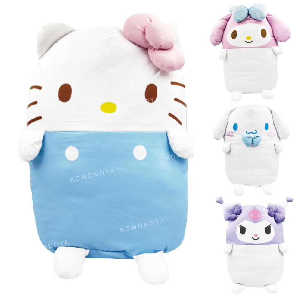 小禮堂 Sanrio 三麗鷗 涼感造形抱枕 - 圓滾滾款 K