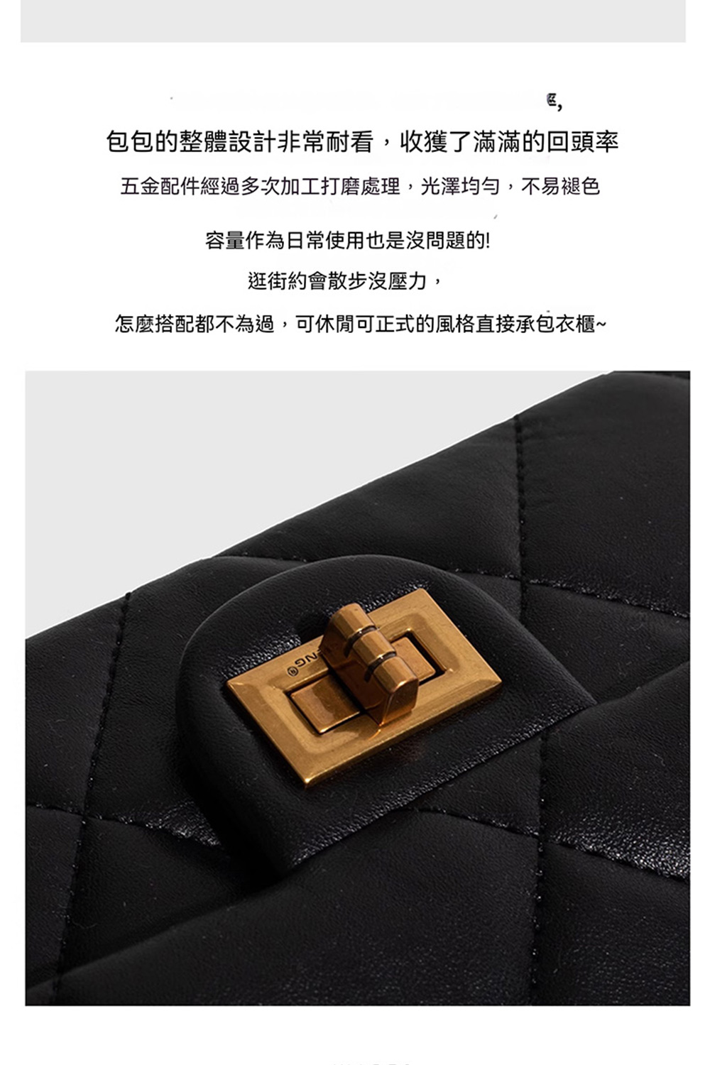 五金配件經過多次加工打磨處理,光澤均勻,不易褪色