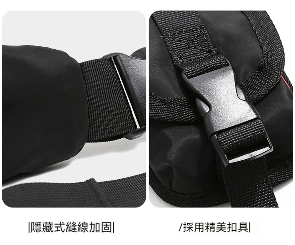 隱藏式縫線加固 採用精美扣具 