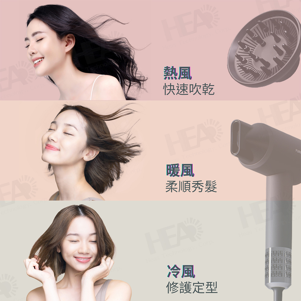 快速吹乾
