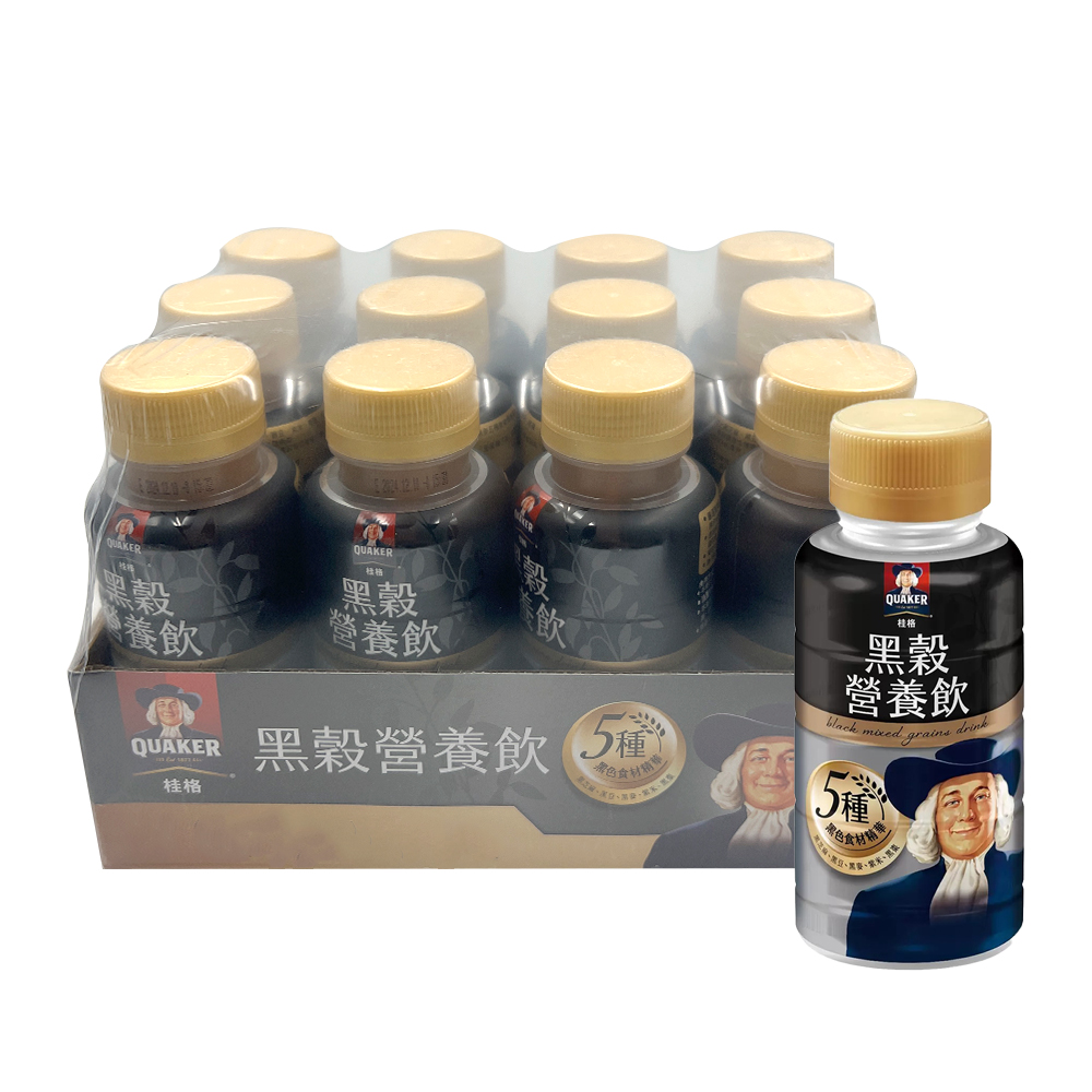 美式賣場 Quaker 桂格 黑穀營養飲(300ml x 1