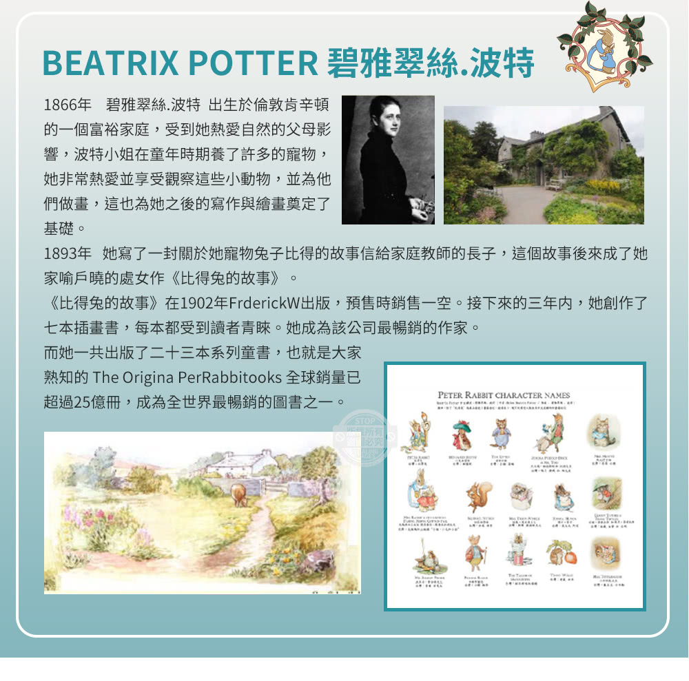 PETER RABBIT 比得兔與V&A博物館 豐盛季節-時