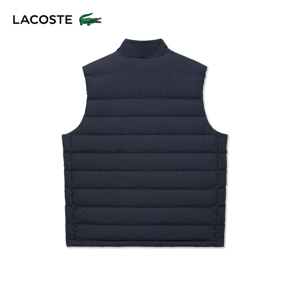 LACOSTE 男裝-鋪棉水背心外套(海軍藍)好評推薦