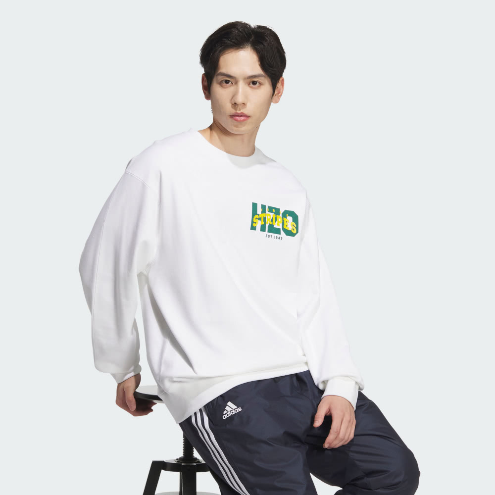 adidas 愛迪達 COLLEGIATE 長袖上衣 男 J