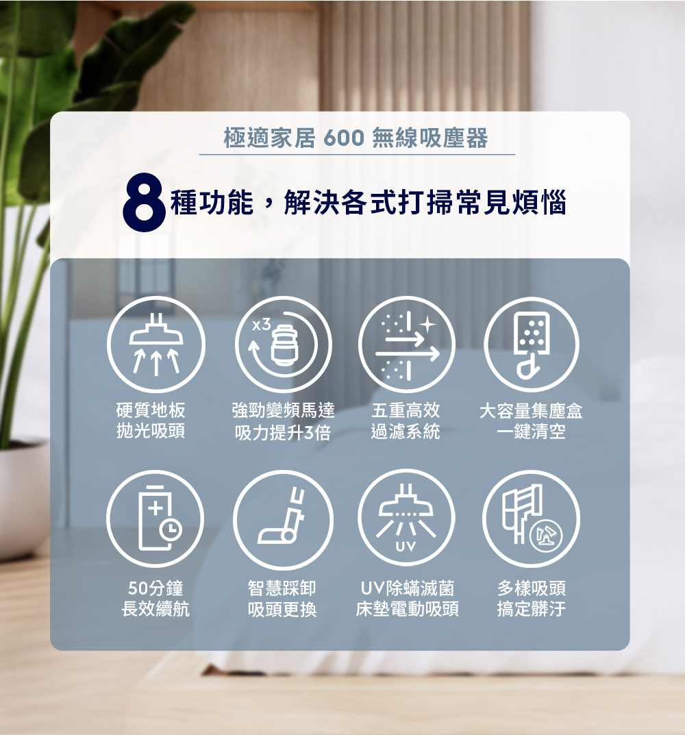 Electrolux 伊萊克斯 極適家居600系列無線吸塵器