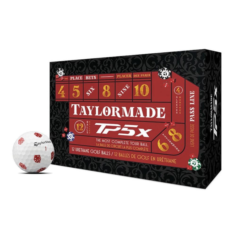 TaylorMade 限量版骰子高爾夫球一打(TM PIX 