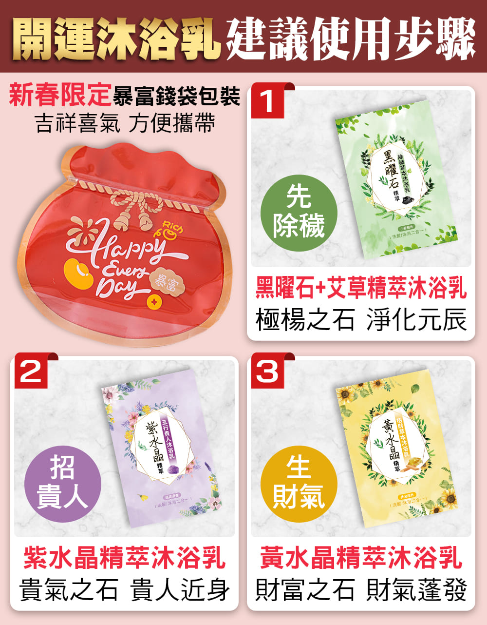 新春限定暴富錢袋包裝 TT