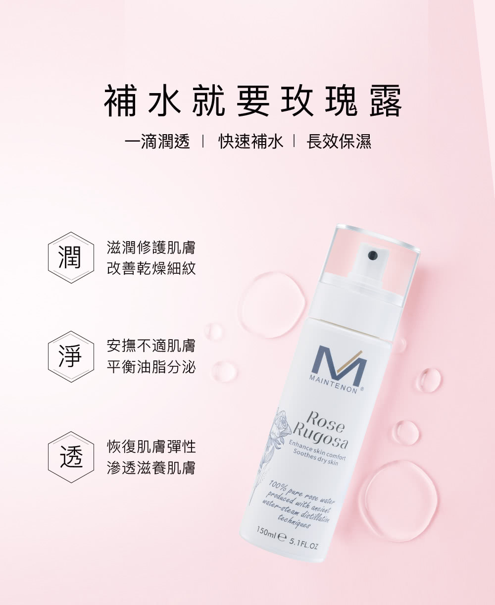 一滴潤透 快速補水 長效保濕