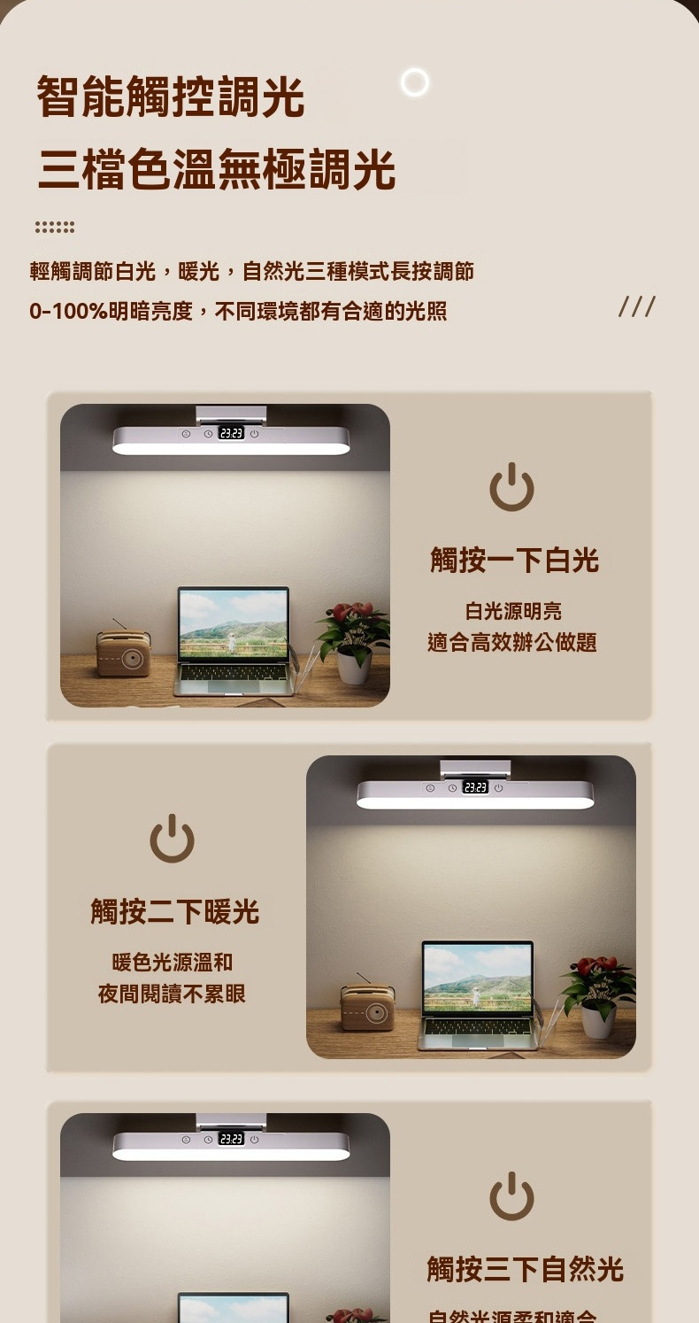 è¼è§¸èª¿ç¯ç½å,æå,èªç¶åä¸ç¨®æ¨¡å¼é·æèª¿ç¯