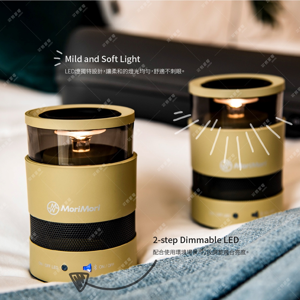 LED燈獨特設計,讓柔和的燈光均勻,舒適不刺眼。