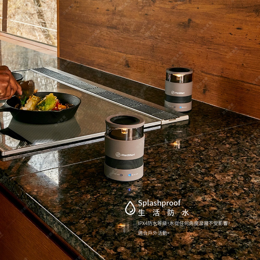 生活防水 IPX4防水等級,水從任何角度潑濺不受影響, 適合戶外活動。 