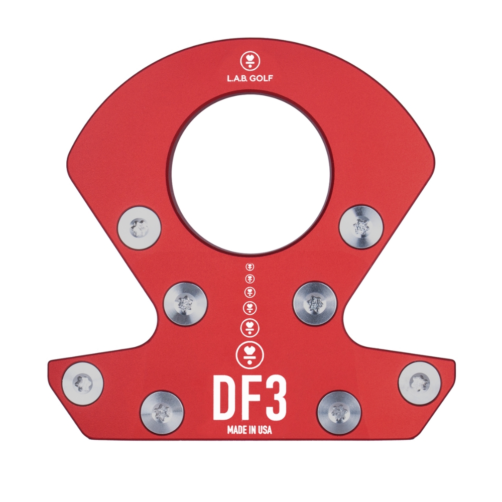 LAB Golf DF3 高爾夫球推桿客製紅色_34吋(升等