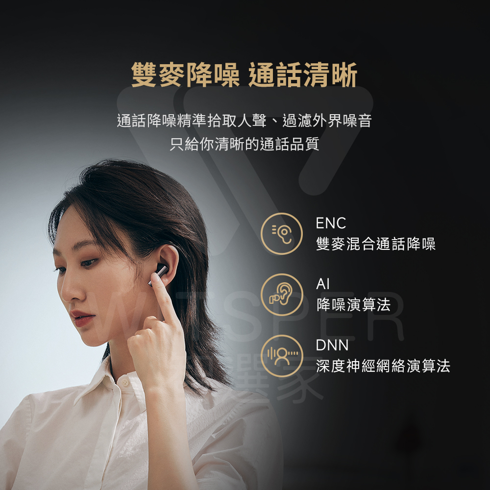 通話降噪精準拾取人聲、過濾外界噪音