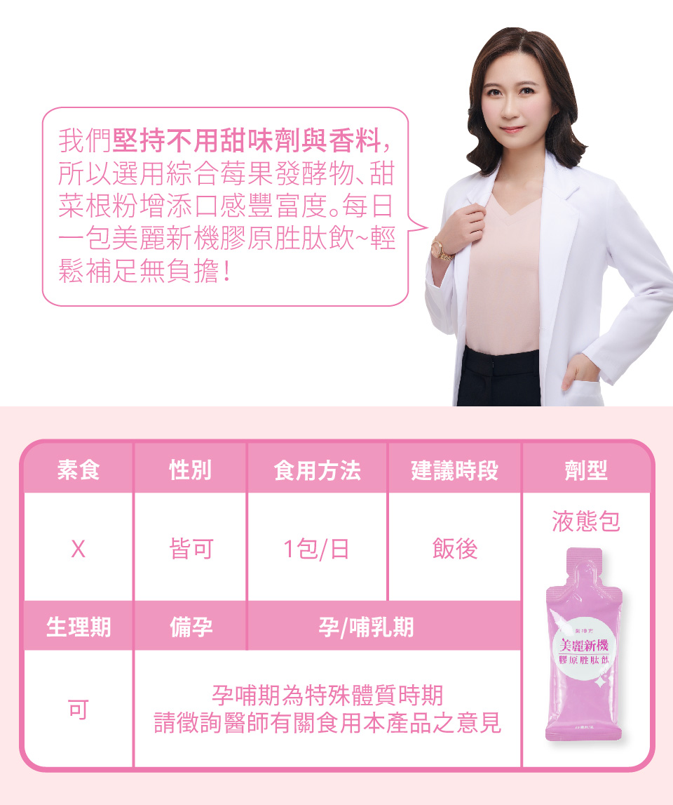 請徵詢醫師有關食用本產品之意見