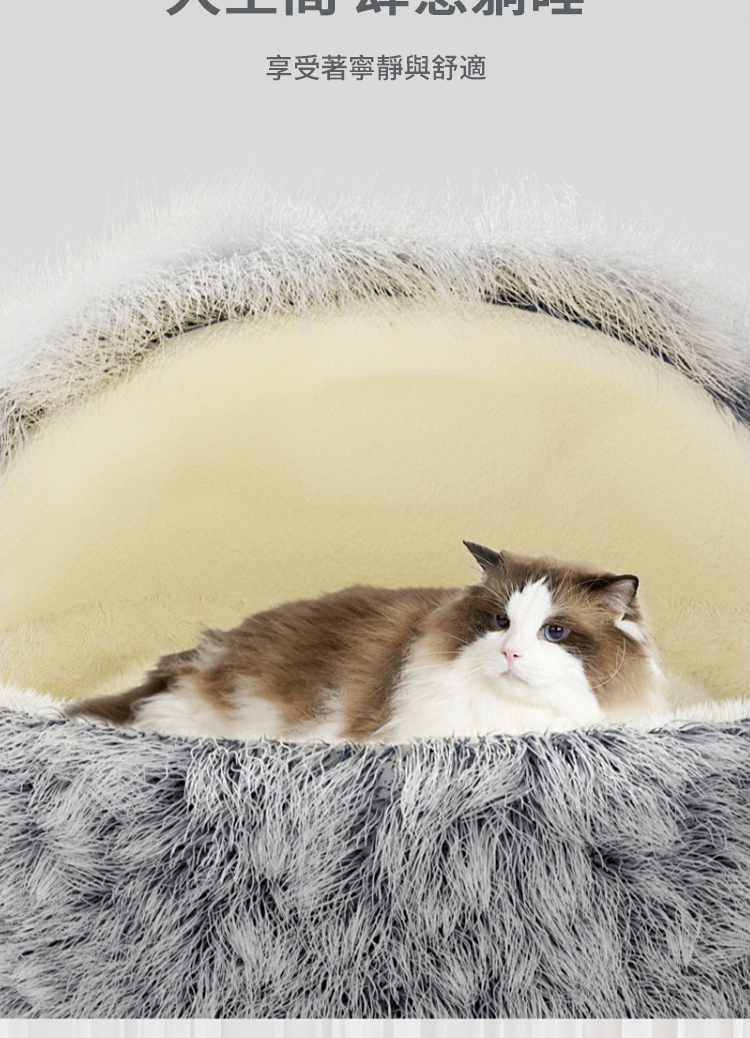 享受著寧靜與舒適 