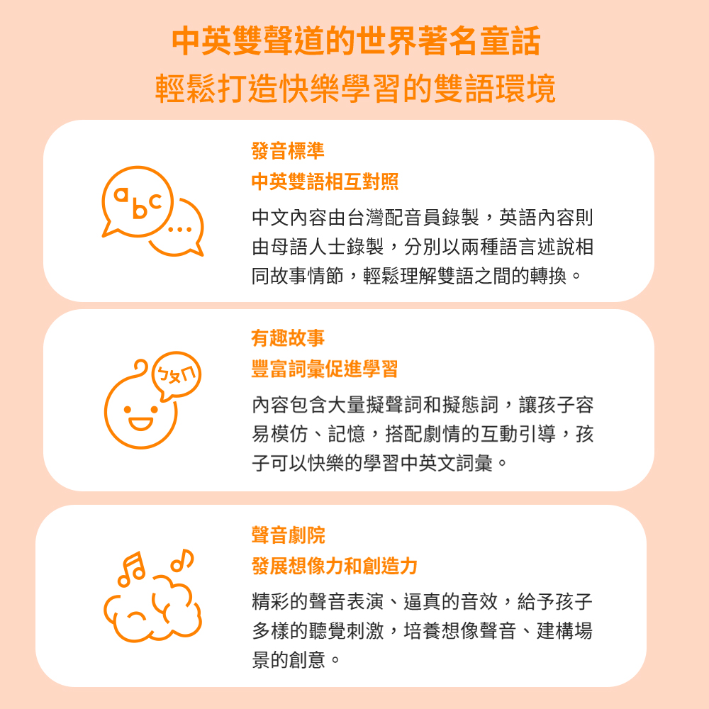 ä¸­æå§å®¹ç±å°ç£éé³å¡éè£½,è±èªå§å®¹å