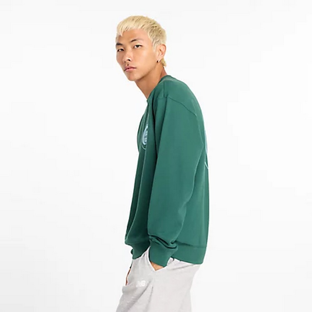 NEW BALANCE NB 圖案長袖上衣 長袖上衣 薄長袖