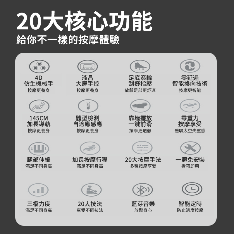 給你不一樣的按摩體驗