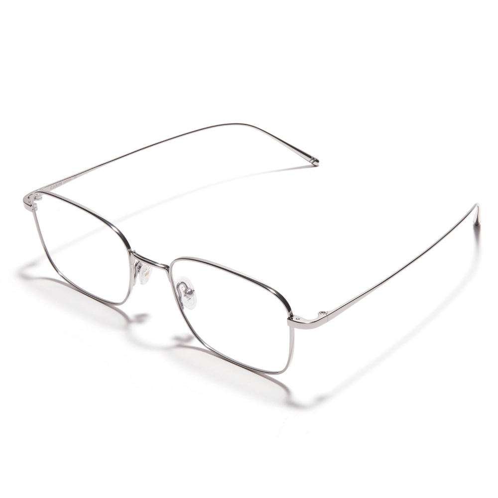 CARIN 方形金屬光學眼鏡 NewJeans代言(銀 #L CARIN 方形金屬光學眼鏡 NewJeans代言(銀 #L