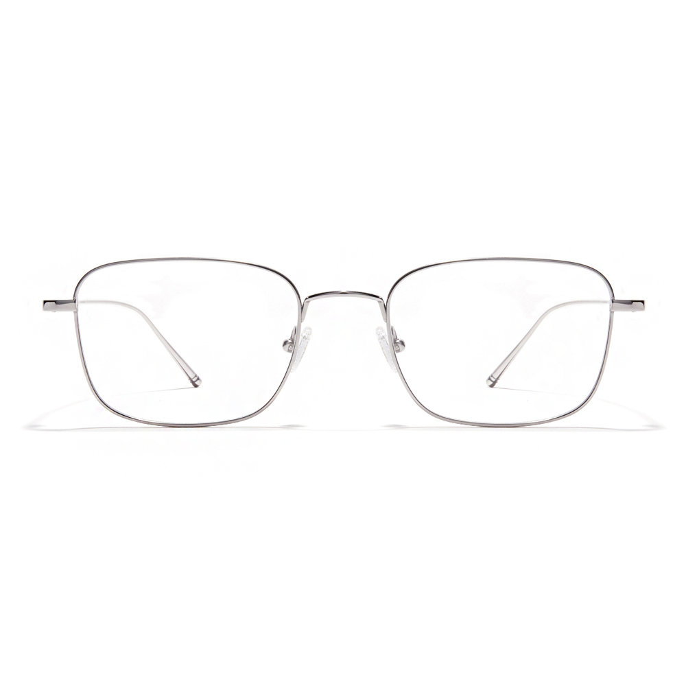 CARIN 方形金屬光學眼鏡 NewJeans代言(銀 #L CARIN 方形金屬光學眼鏡 NewJeans代言(銀 #L