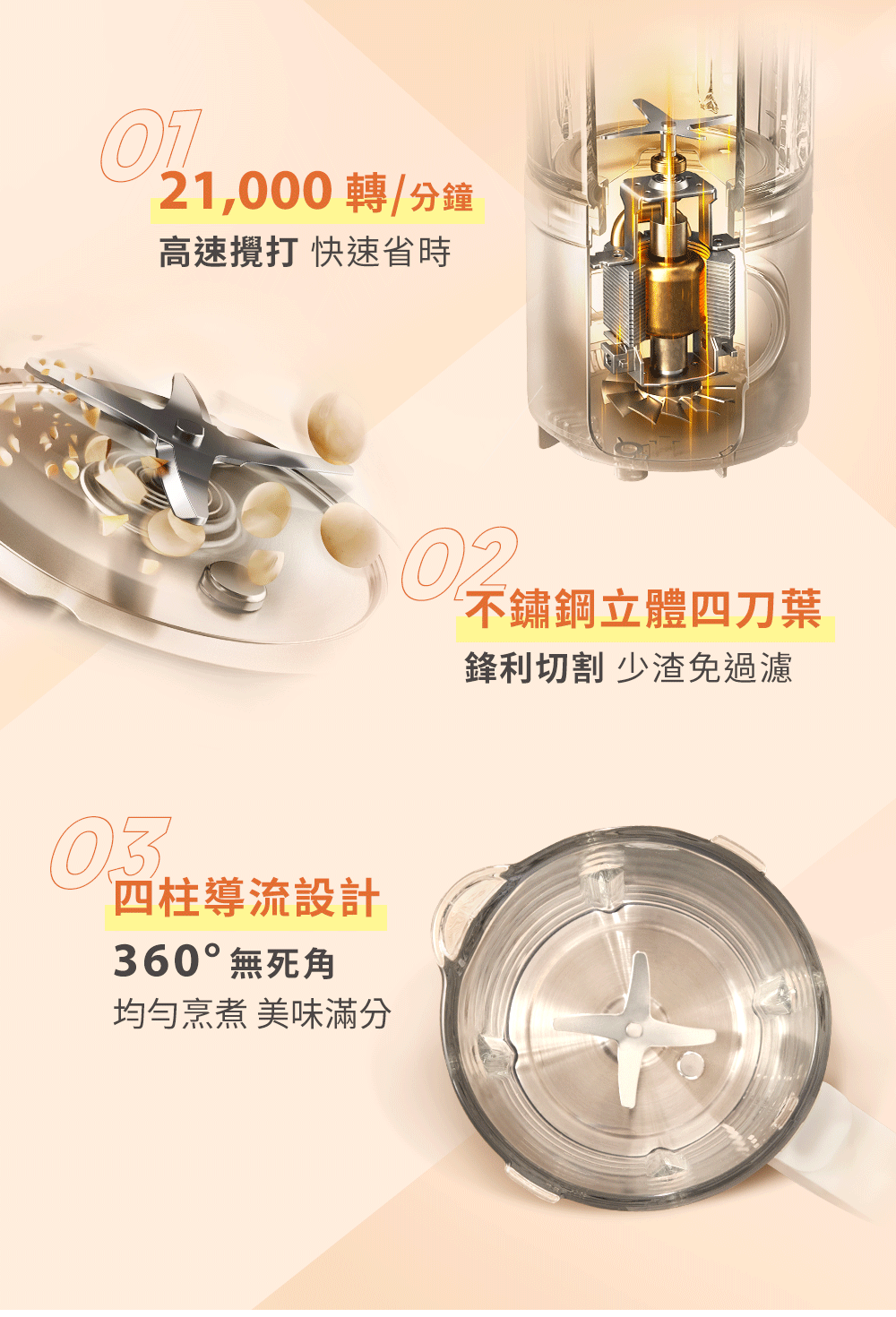 鋒利切割 少渣免過濾