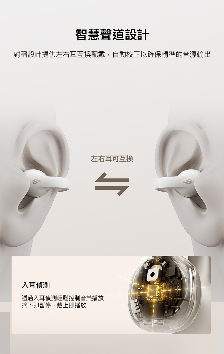 å°ç¨±è¨­è¨æä¾å·¦å³è³äºæéæ´,èªåæ ¡æ­£ä»¥ç¢ºä¿ç²¾æºçé³æºè¼¸åº
