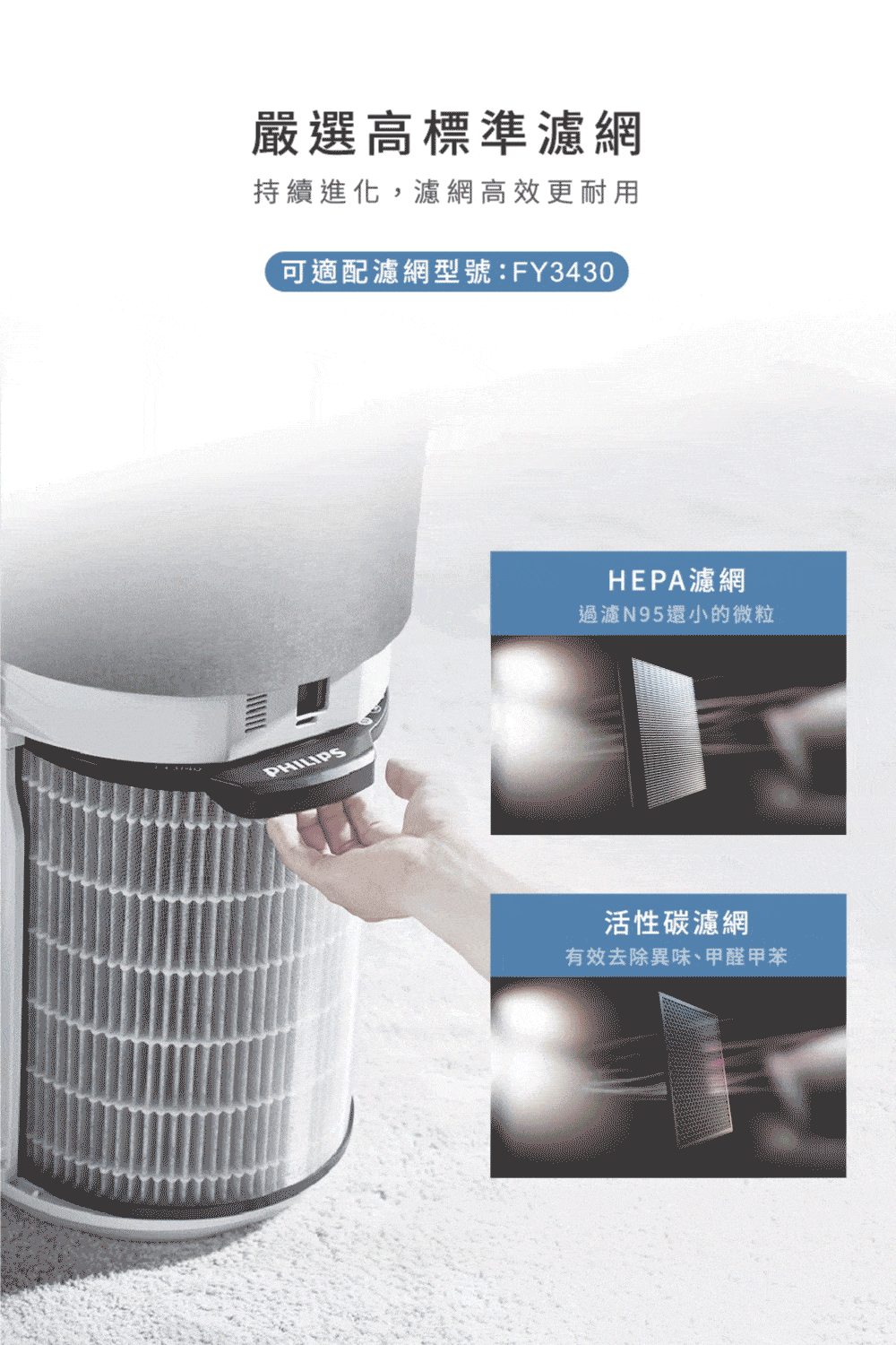 可適配濾網型號FY3430