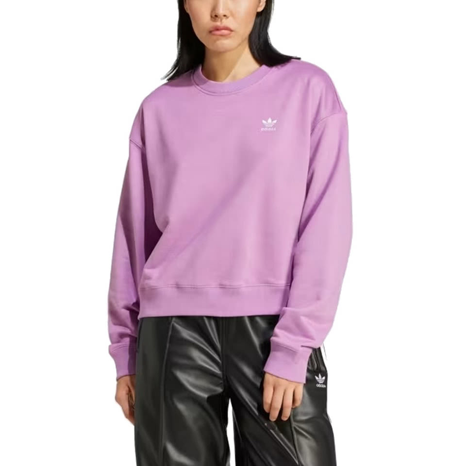 adidas 愛迪達 圓領長袖T恤 運動 休閒 TREFOI