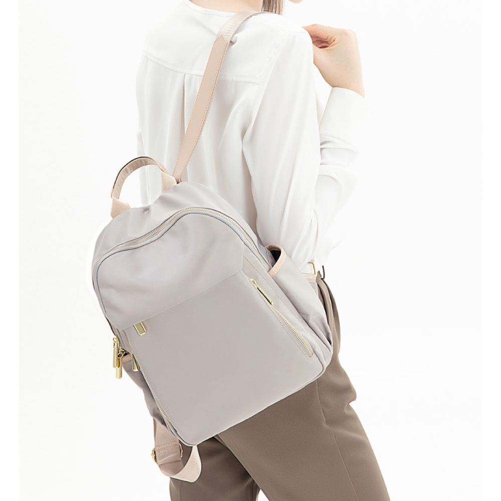 Haoner 休閒簡約牛津後背包 電腦包 雙肩包 筆電包(商