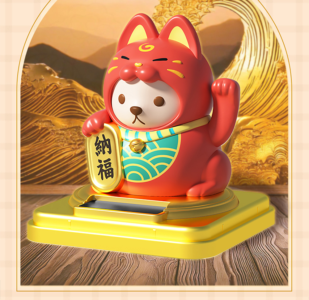 Cherry Teddy Bear泰迪珍藏聯名招財貓系列(泰